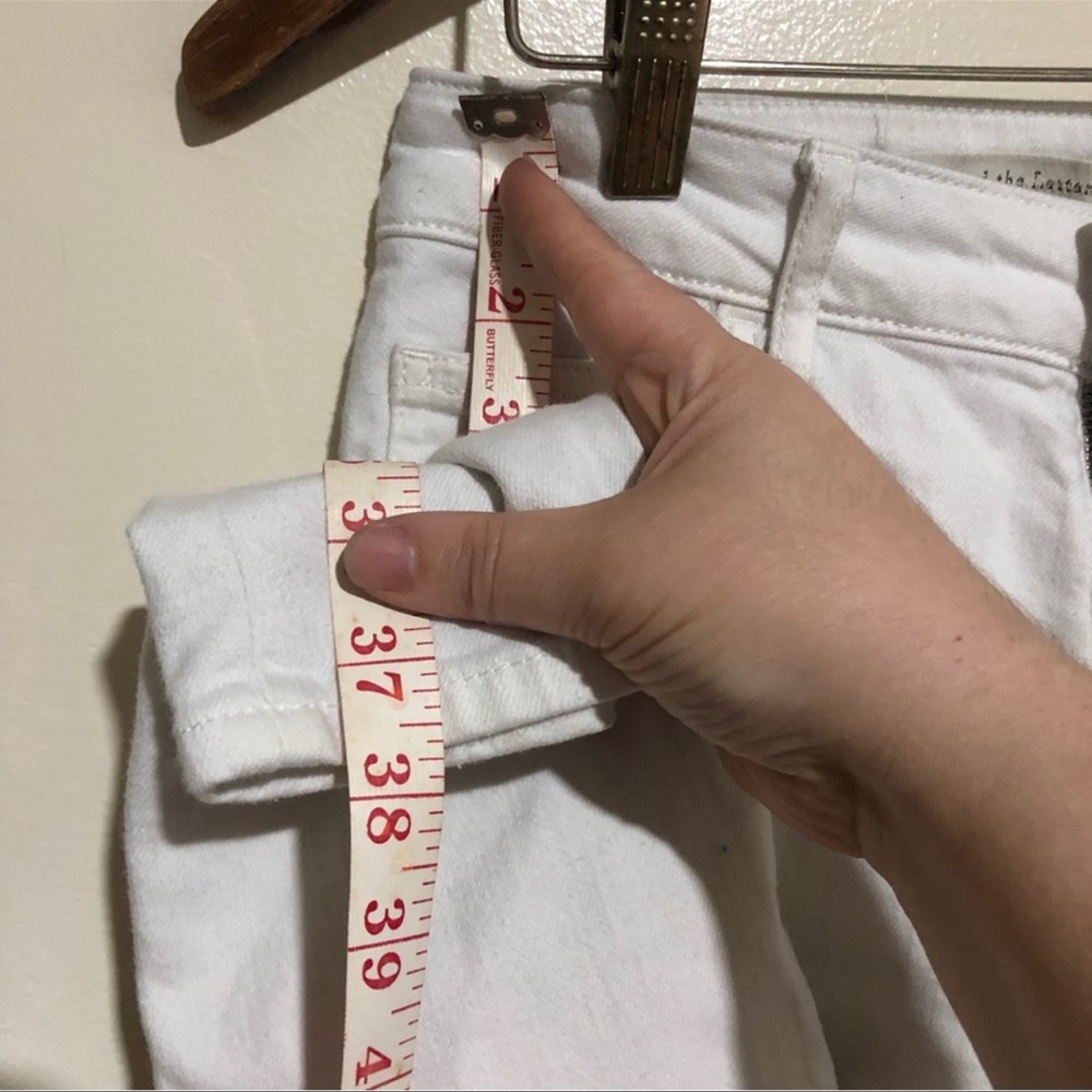 Anthropologie distressed high rise skinny jeans size 27. - Picture 13 of 16